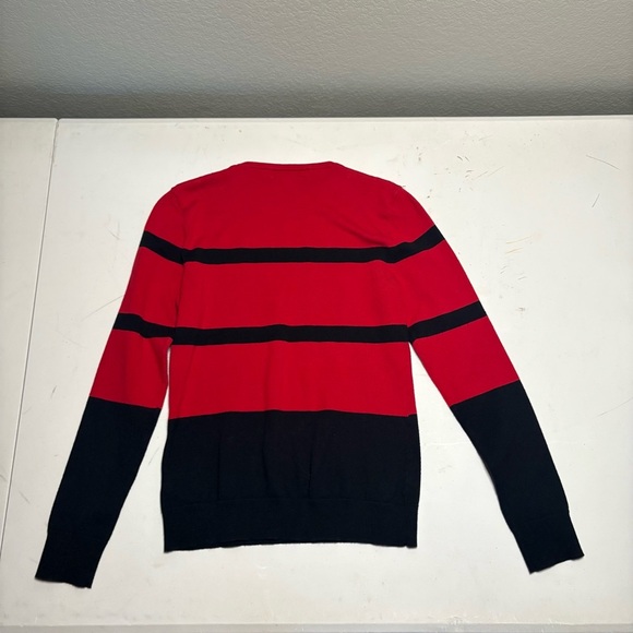 Ralph Lauren Women’s Red and Black Crewneck Sweater - Picture 8 of 8